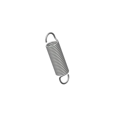 Extension Spring, O= .938, L= 4.06, W= .105